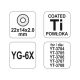 YATO 22x14x2mm csapágyas gress vágókerék csempevágókhoz