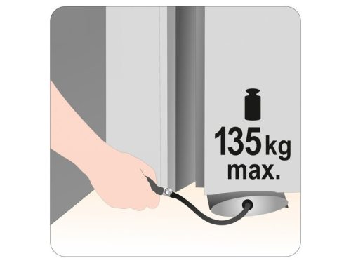 YATO 135kg 50mm pumpás szerelőpárna 150x160mm