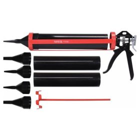   YATO 900ml profi fugázópisztoly szett, kartuskinyomó, habarcskinyomó