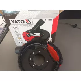   YATO 110-125mm betoncsiszoló porelszívó adapter szett sarokcsiszlóhoz  GARÁZSVÁSÁR!! Kipróbált,kissé sérült termék!