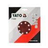 YATO 180 mm / P100 3db tépőzáras fíbertárcsa