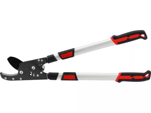 YATO 50mm 660-910mm áttételes ágvágó, teleszkópos, racsnis ALU 