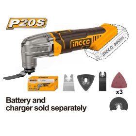   INGCO 20V akkus Multifunkciós gép akku és töltő nélkül